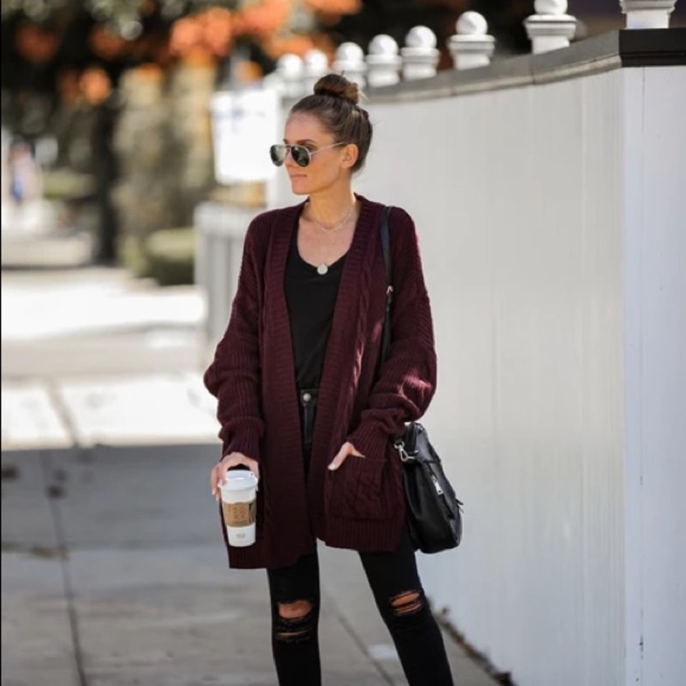 Vici Dolls Riverwood Cable Cardigan